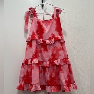 Buddy Love Red and Pink Mini Dress